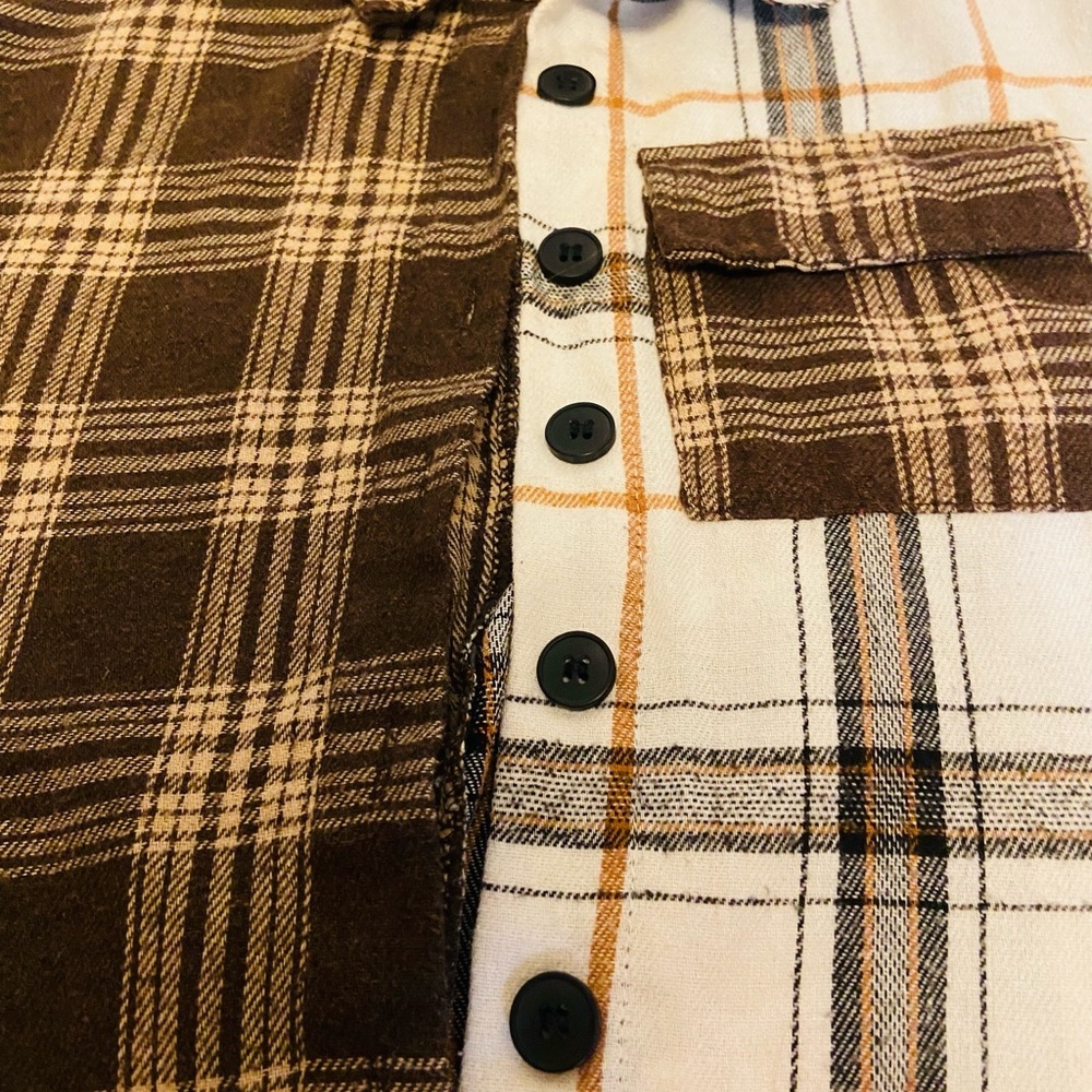 Unisex Toddler Plaid Shirt EUC - Picture 2 of 8